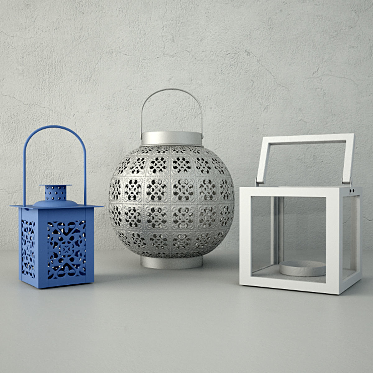 Lanterns by ZARA HOME 3D model_1