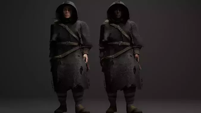 Medieval Male Pack 2 Variants Rigged Sword Combat Animations