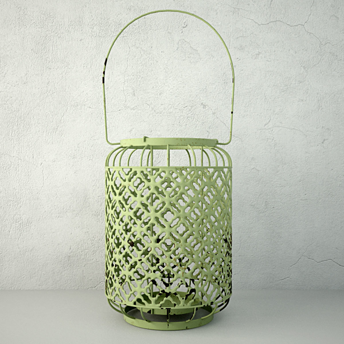 Metal Lanterns 2 3D model_4