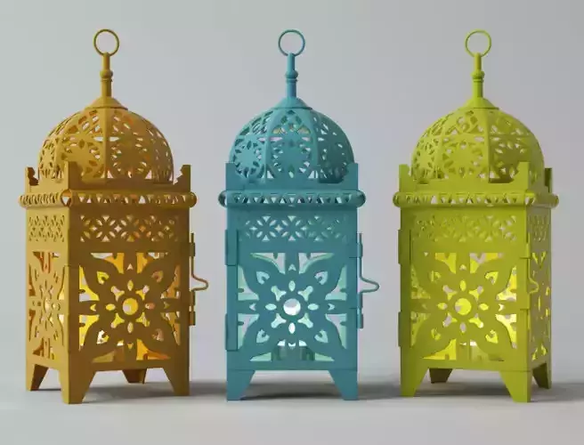 Moroccan Lantern Set