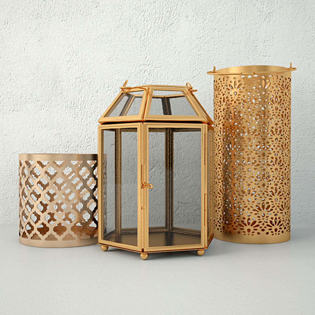 Tealightholders by HM Home 2 3D model_4