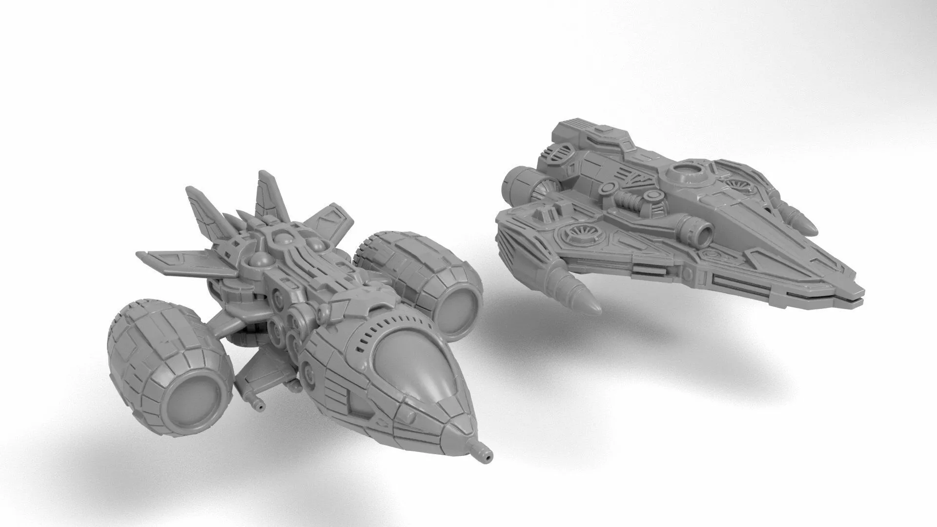 Spaceships Toys 3D print model