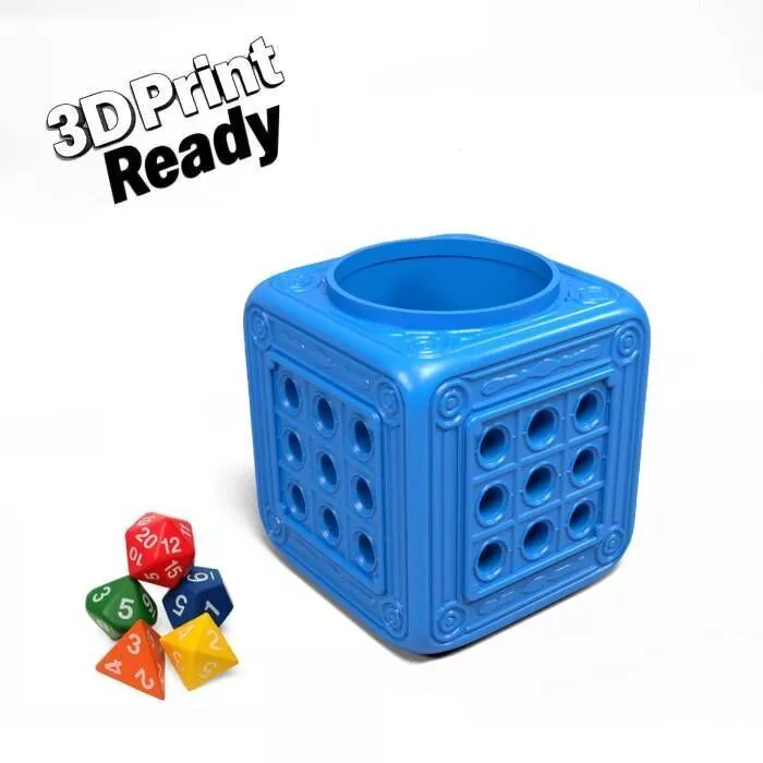 Dices container 3D print model