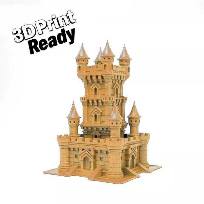 Castle Toy 3D print model
