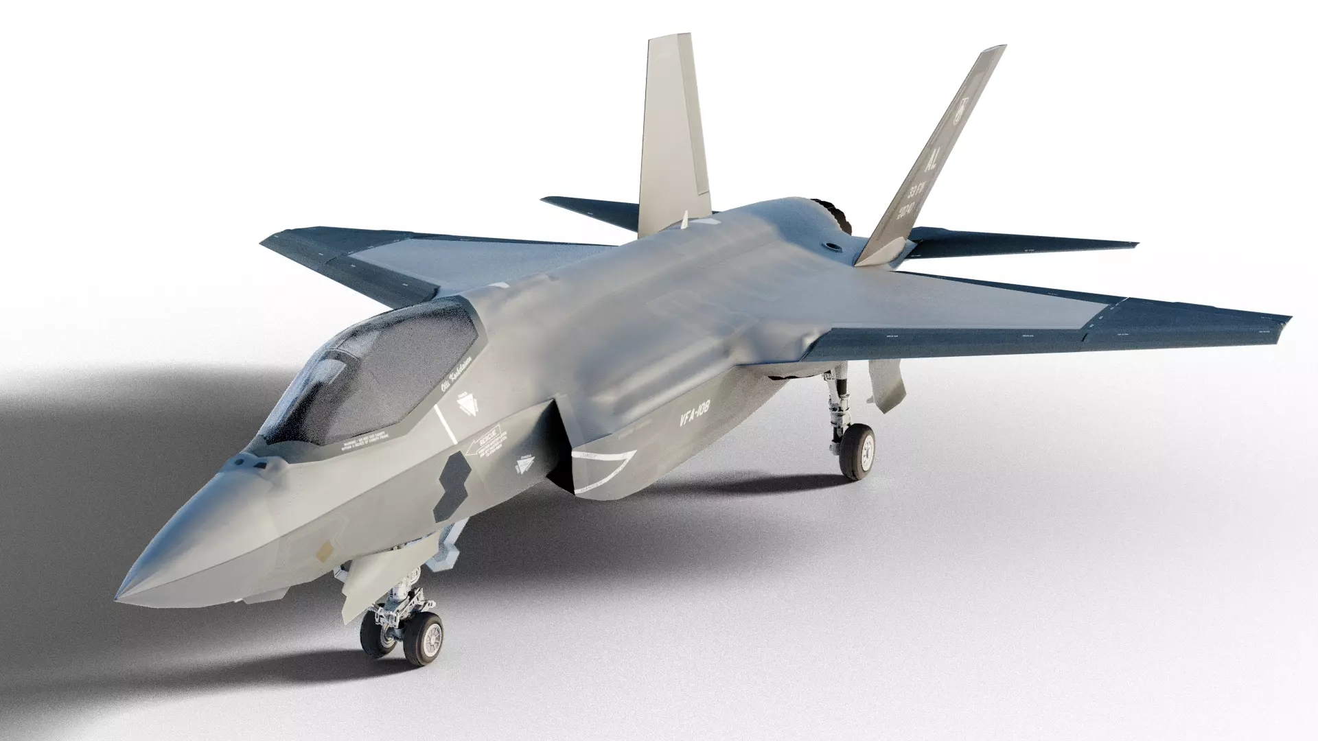 F-35C Lightning II 3D Model 3D model
