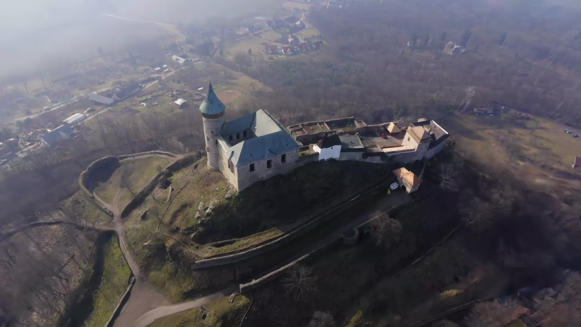 European Castle Gaussian Splat 3D model