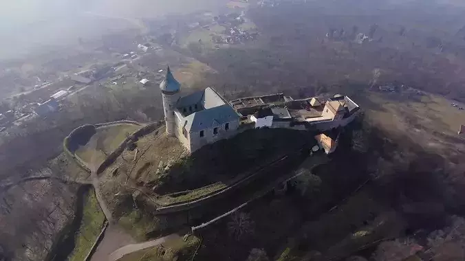 European Castle Gaussian Splat