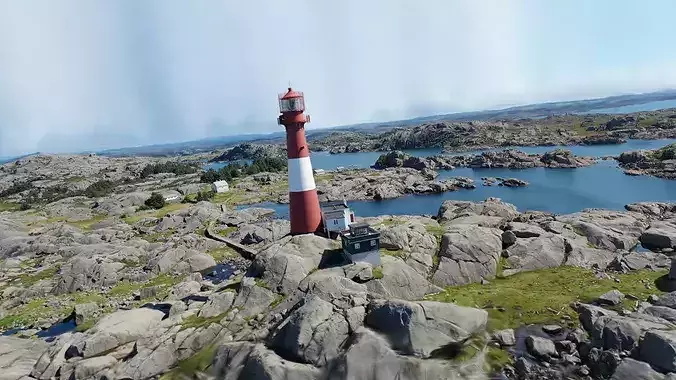 Lighthouse Gaussian Splat