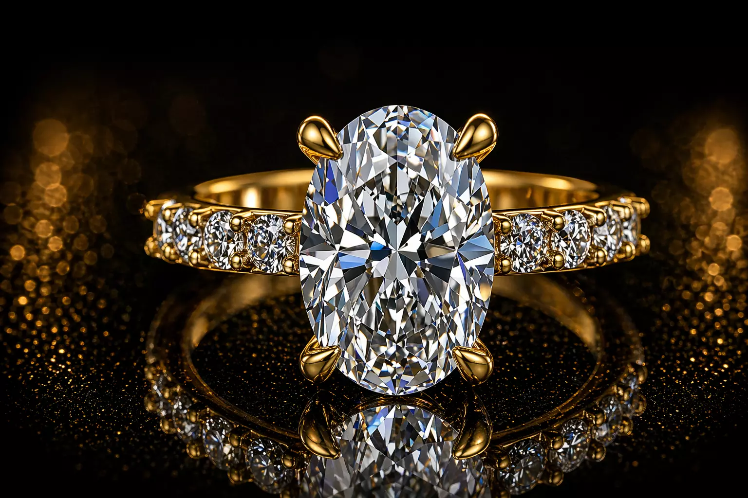 Women Ring Ultimate Luxury Diamond Women Rings Engagement Ring 3D print model