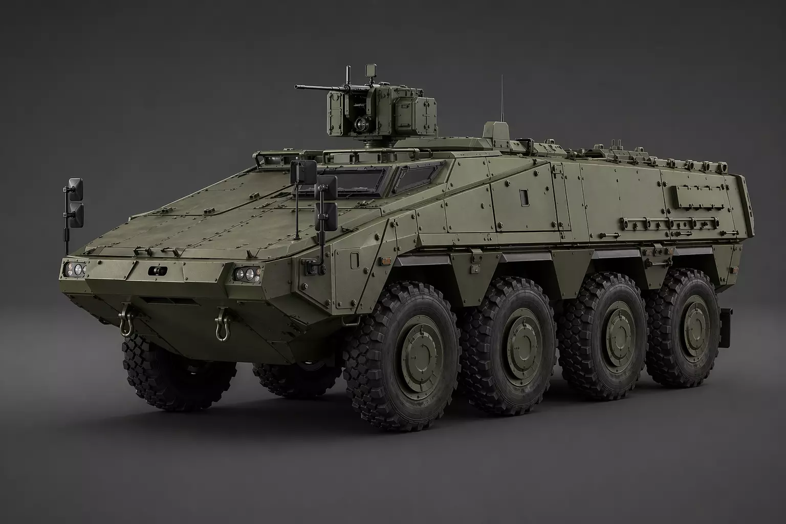 Armored Personnel Carrier Military Vehicle 3D model