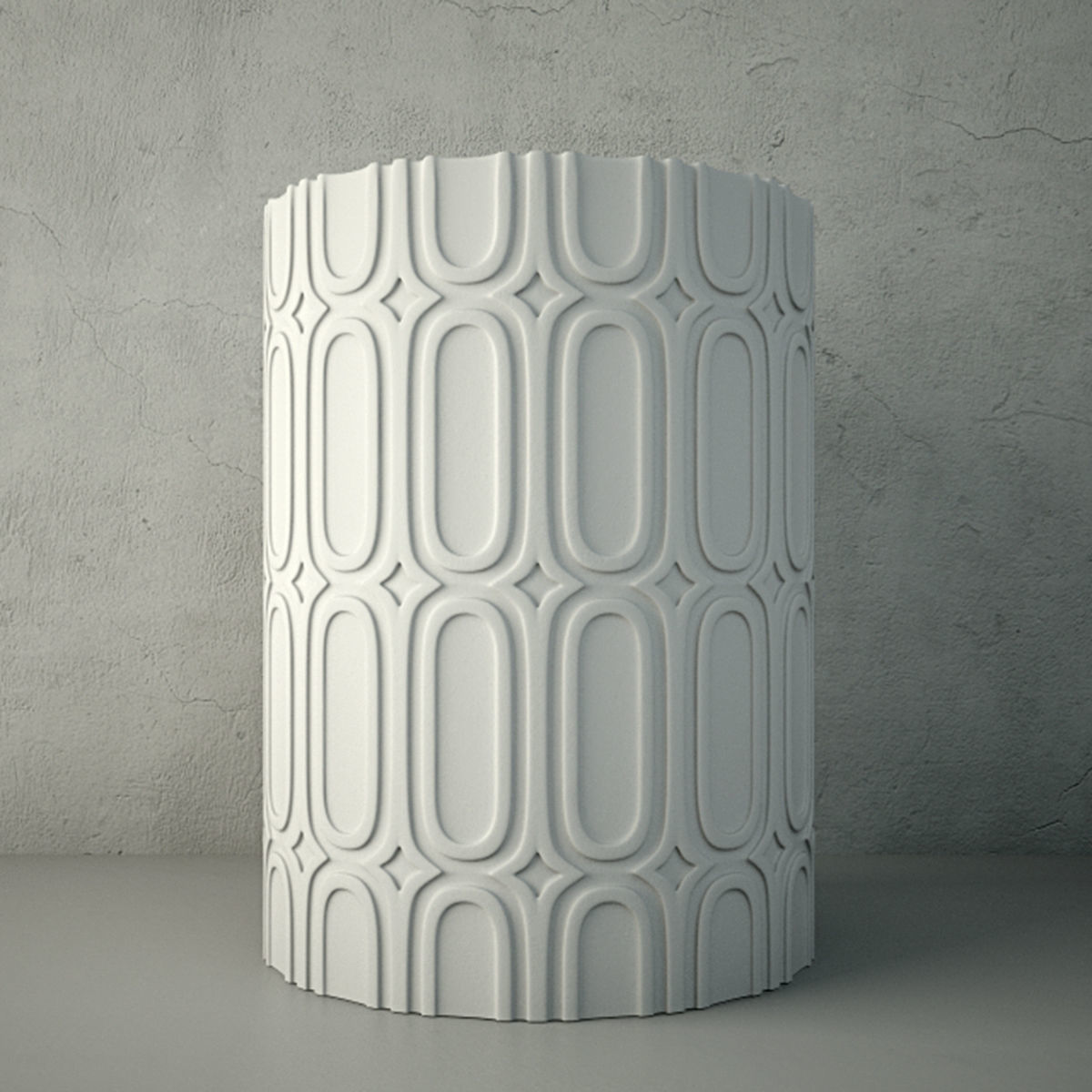 Garden Stools 3 3D model_4