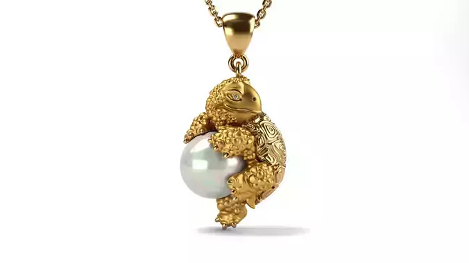 Copy of Magerit pendant Turtle 3D print model
