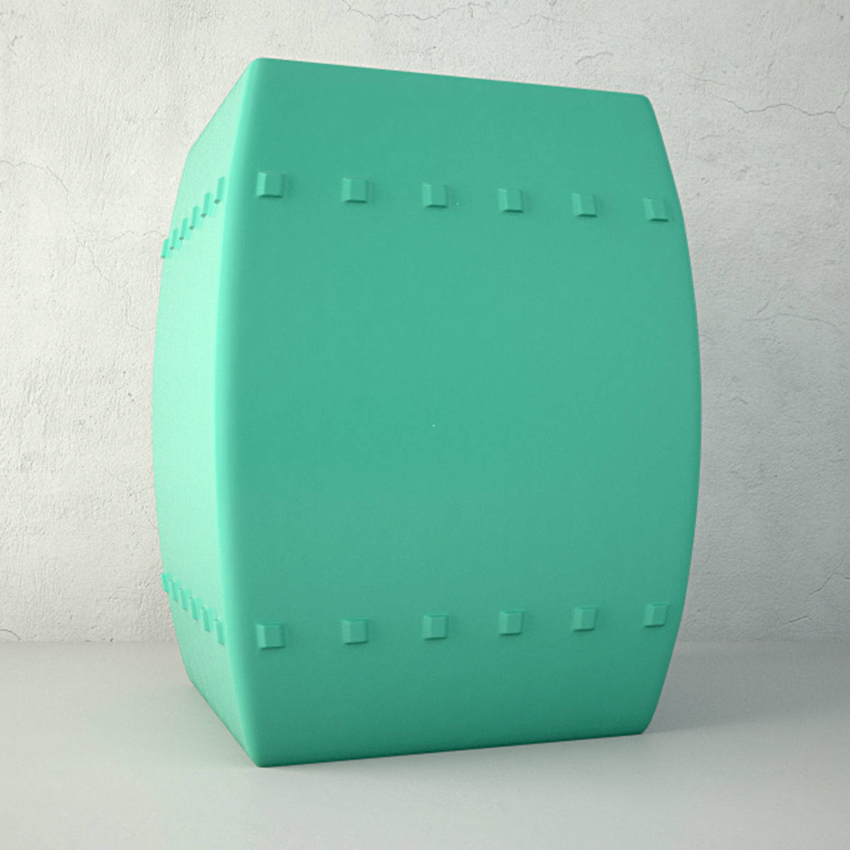 Garden Stools 4 3D model_4