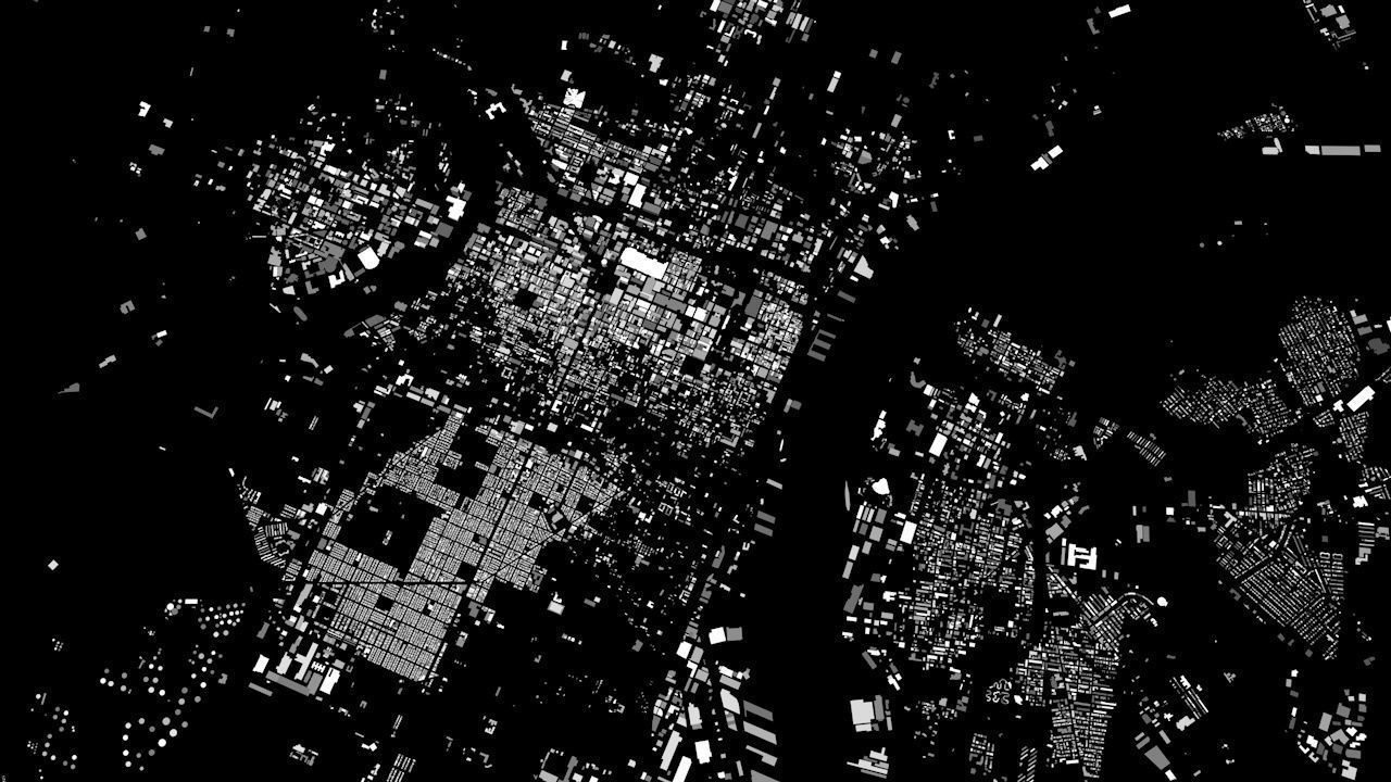 Philadelphia Downtown Streets and Buildings 3D model_5