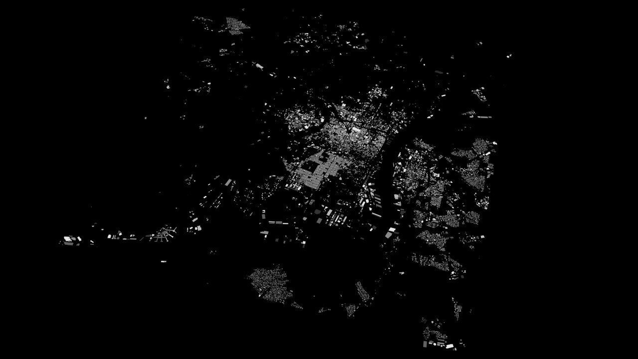 Philadelphia Downtown Streets and Buildings 3D model_4