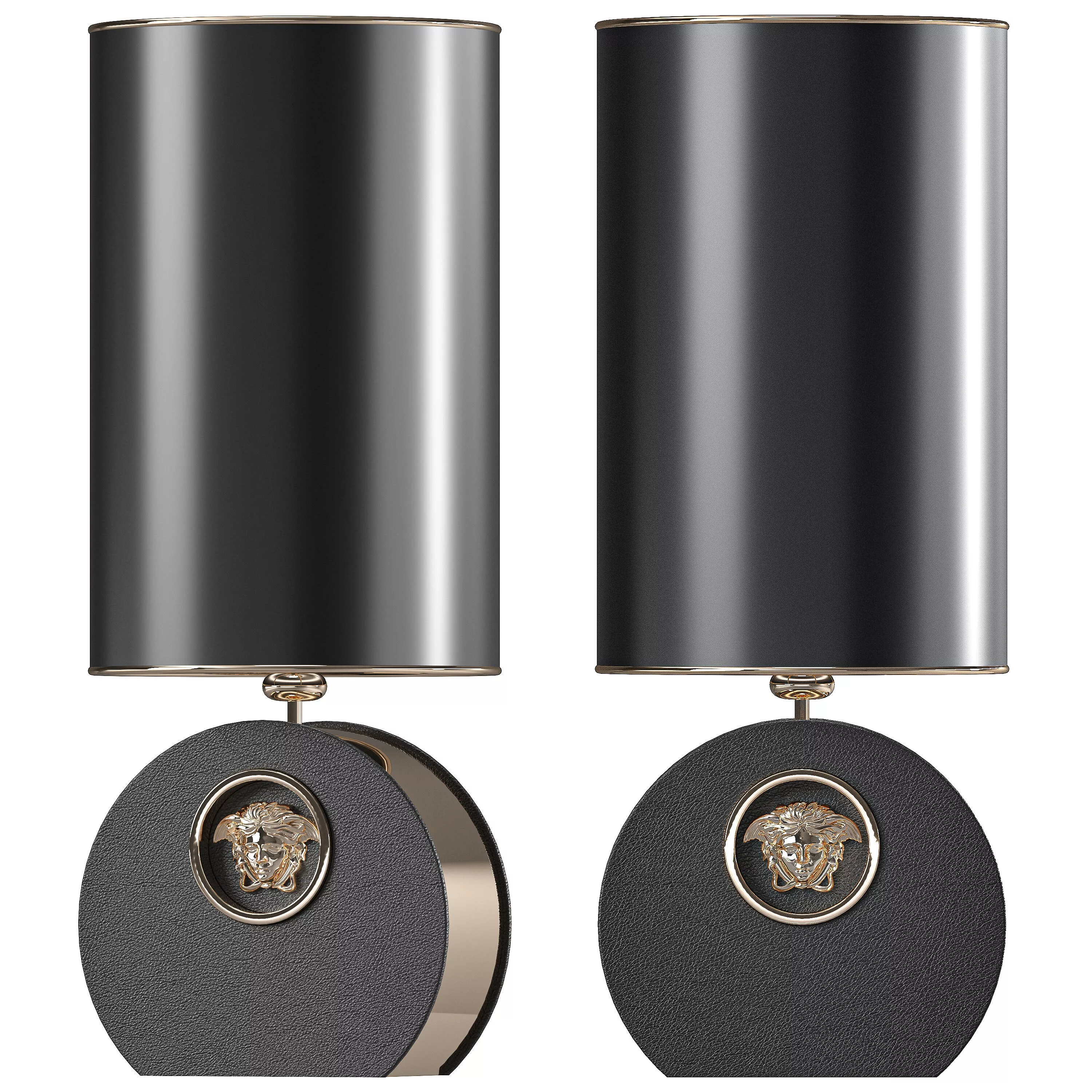 V etro Round Table Lamp 3D model
