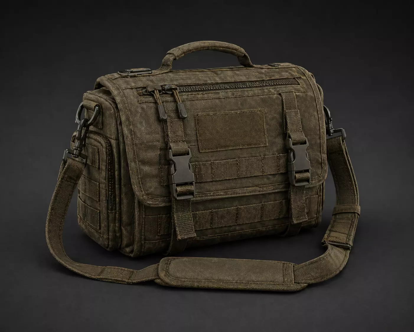 Military Tactical Handbag Rugged Utility Bag 3D model