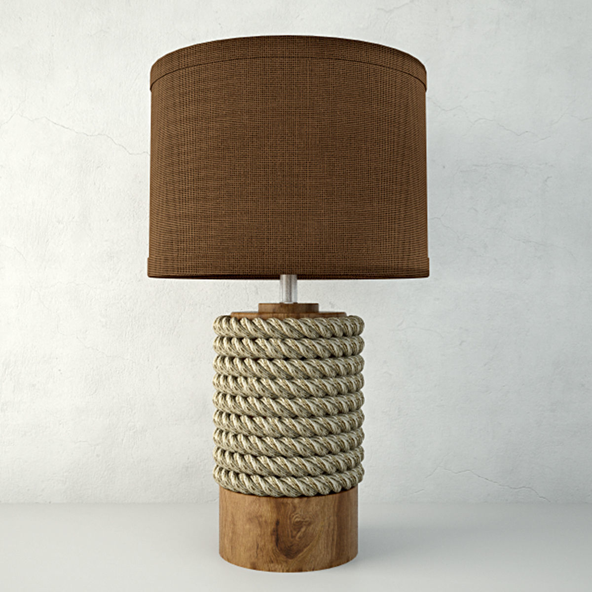 Rope Table Lamps 3D model_4