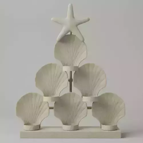 Seashell Tealight Candleholder