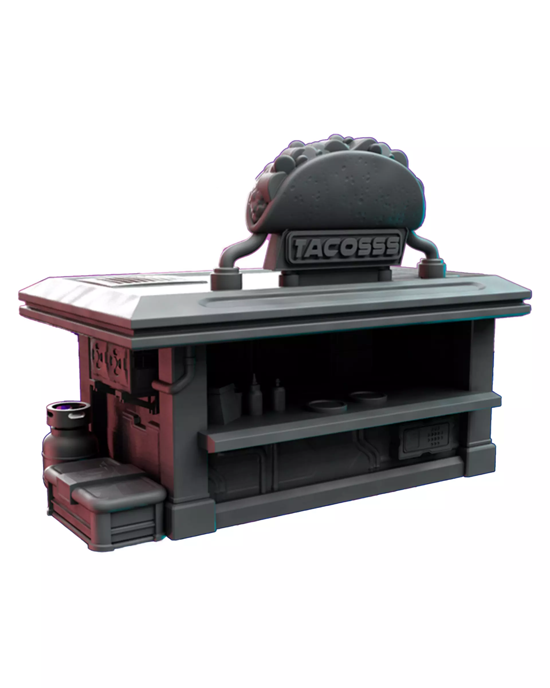Tacosssstall 3D Print STL Miniature RPG 3D print model