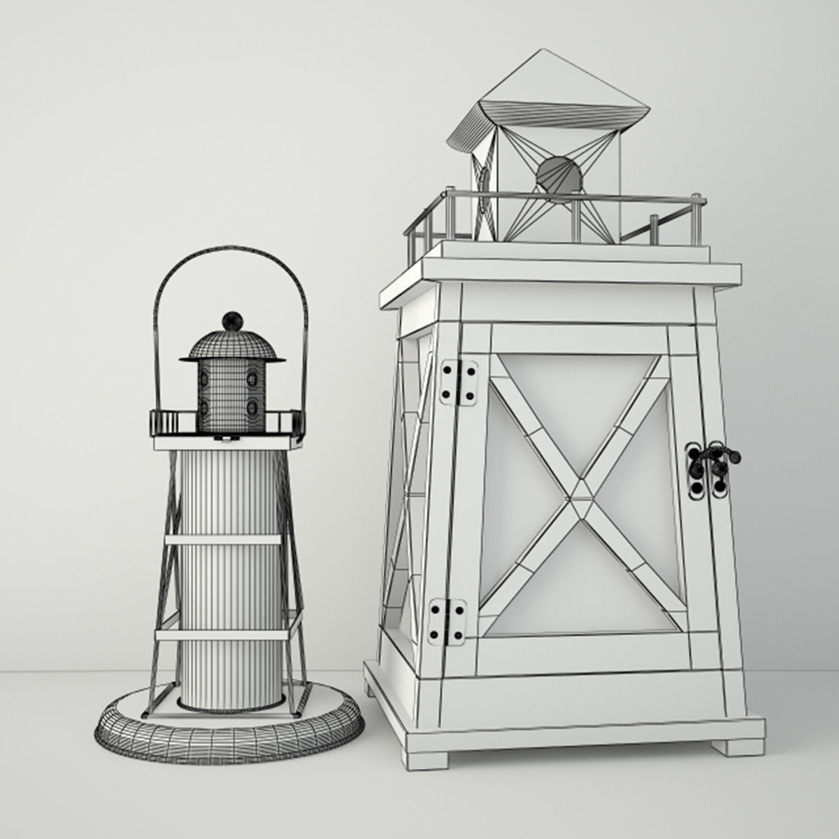 Lighthouse Lanterns 3D model_2