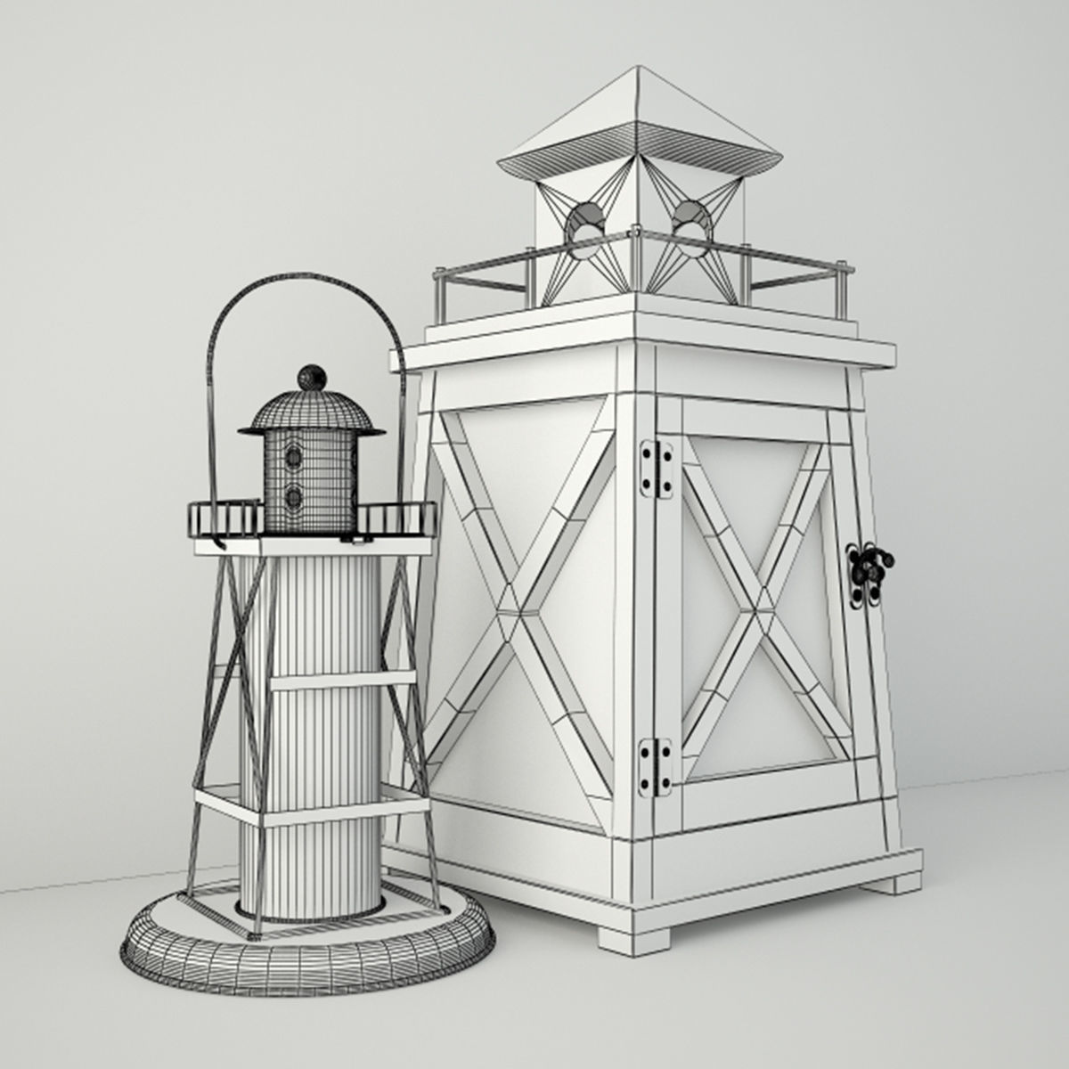Lighthouse Lanterns 3D model_4