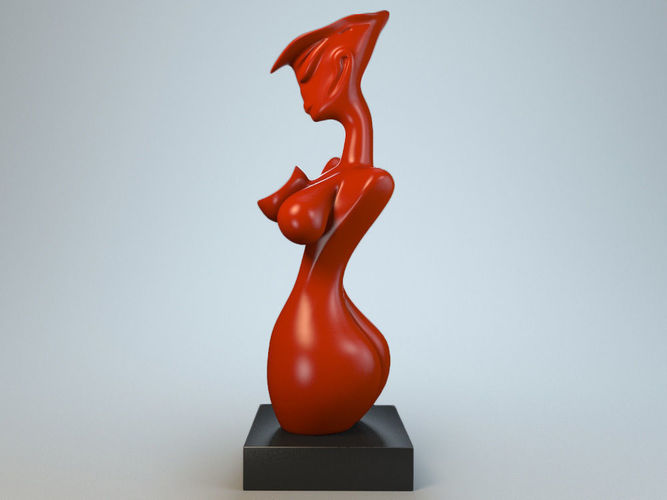 Nude Sculpture 3D model