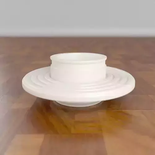 Circular bench for architecture-props