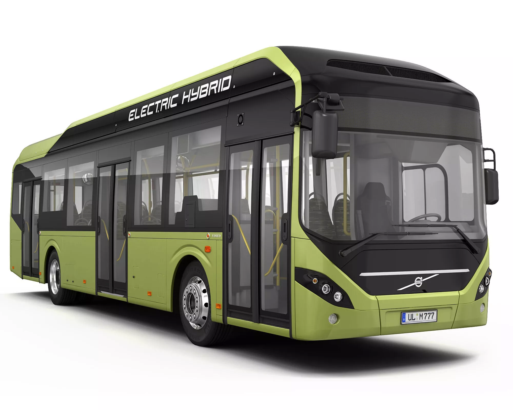 VOLVO 7900 Electric Hybrid 3D model