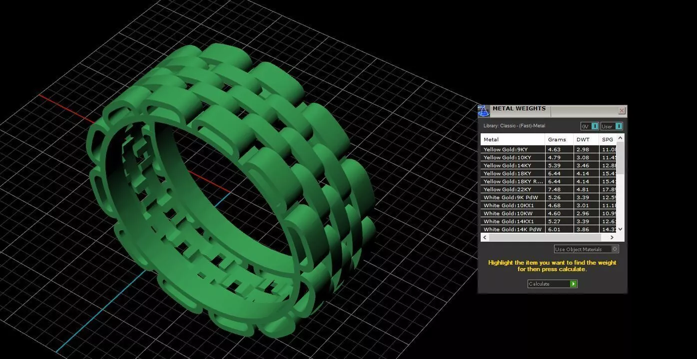 Luxury Rolex Style Band Ring Free 3D print model