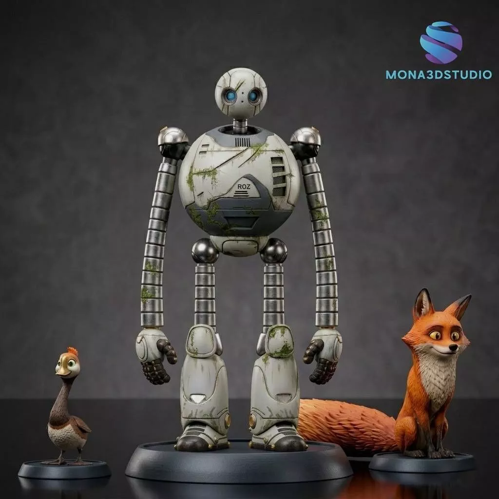 The Wild Robot - 3D Printable BUNDLE Pre-supported 3D print model