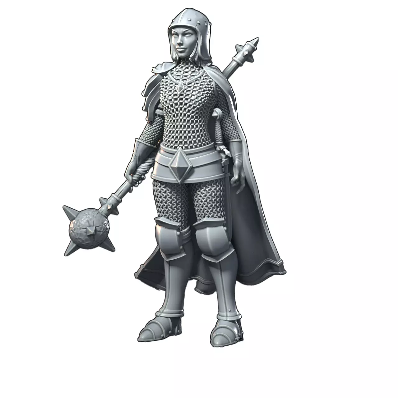 Laima Vykindaite 3D Print STL Miniature RPG 3D print model