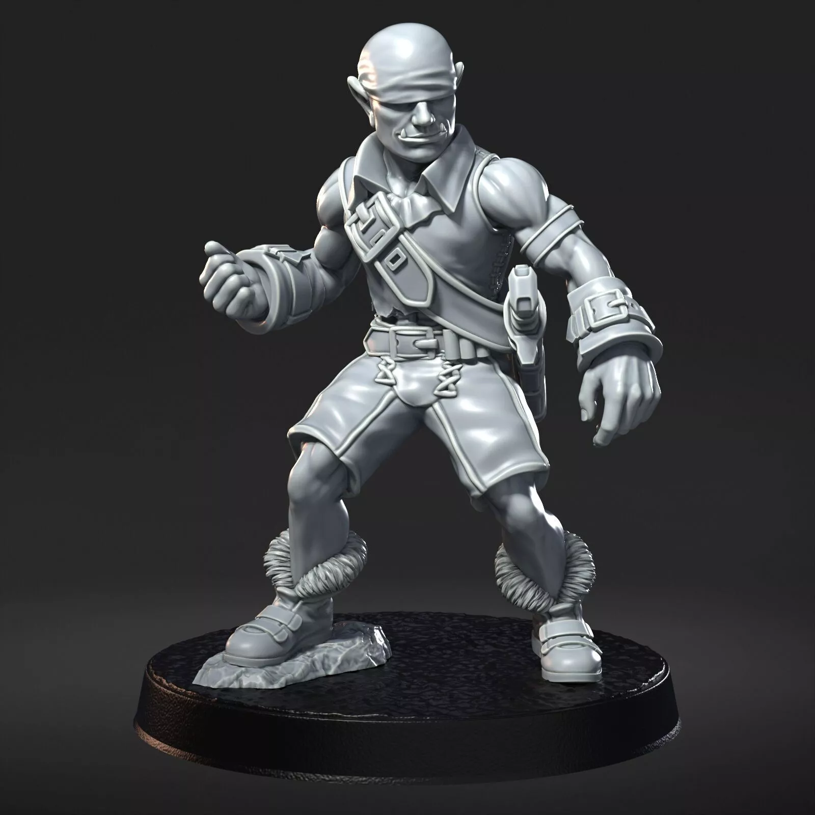Marcus 3D Print STL Miniature RPG 3D print model