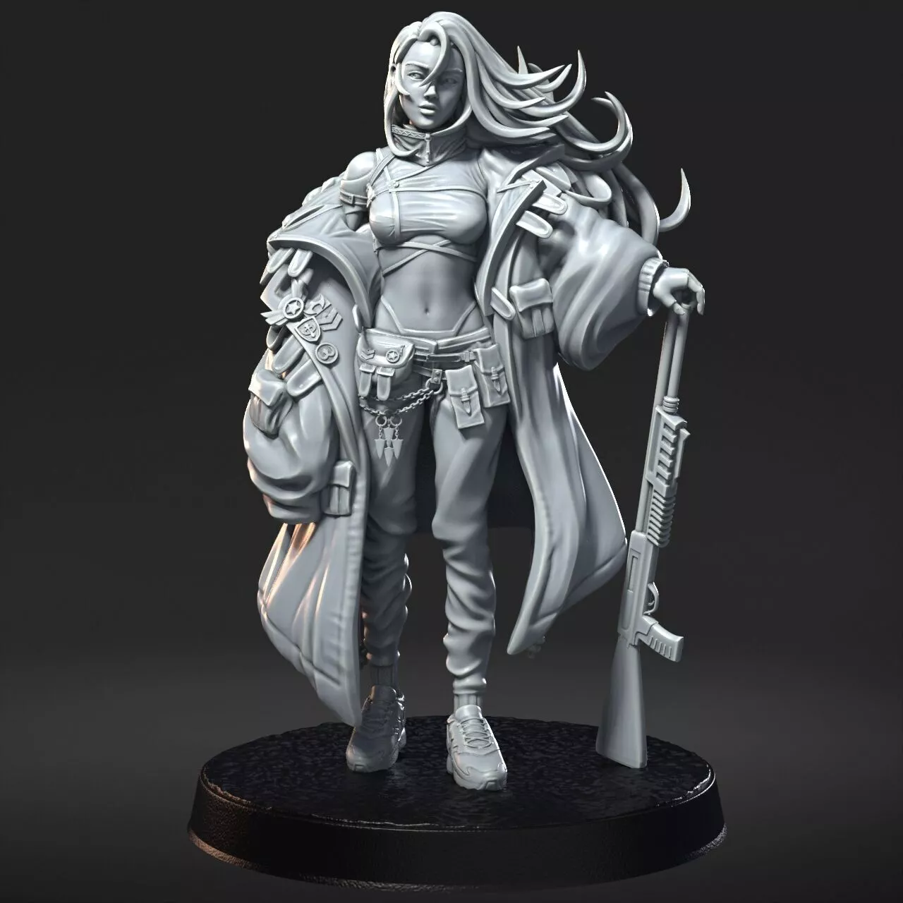 Riley Stone 3D Print STL Miniature RPG 3D print model