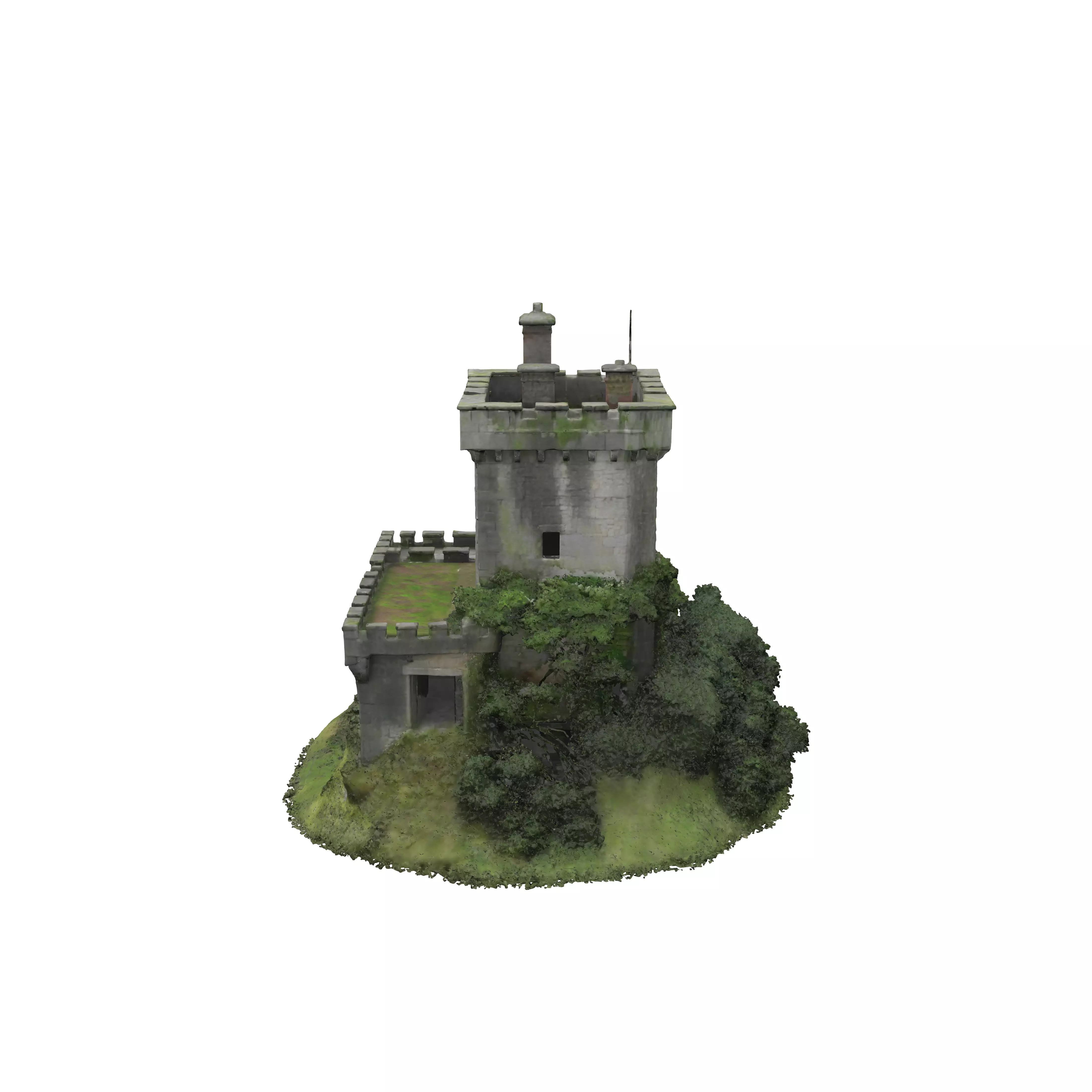 Castle Keep Enshrouded 3D model