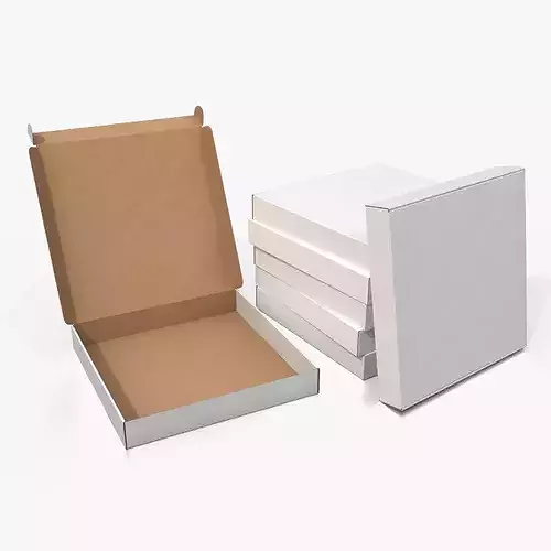 Mailer Box - Large Flat White