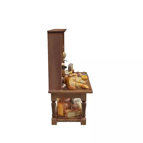 Charcuterie Display Model food 3D model 2