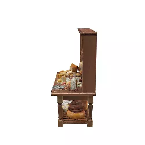 Charcuterie Display Model food 3D model