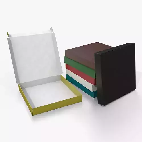 Mailer Box - Large Flat Colored