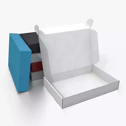 Mailer Box - Flat Rectangular Colored