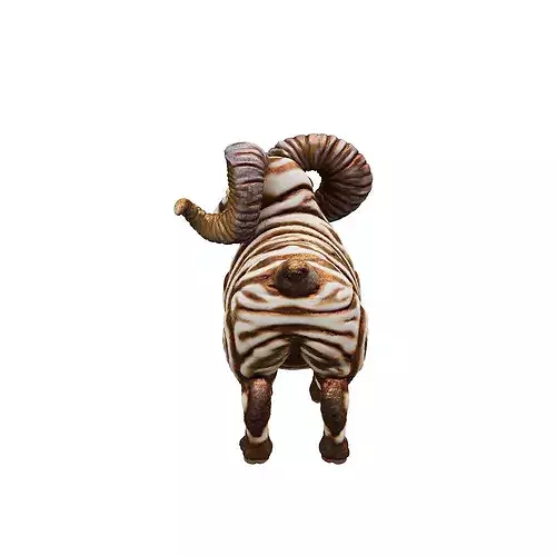 Cinnamon Swirl Sheep food 3D model 7