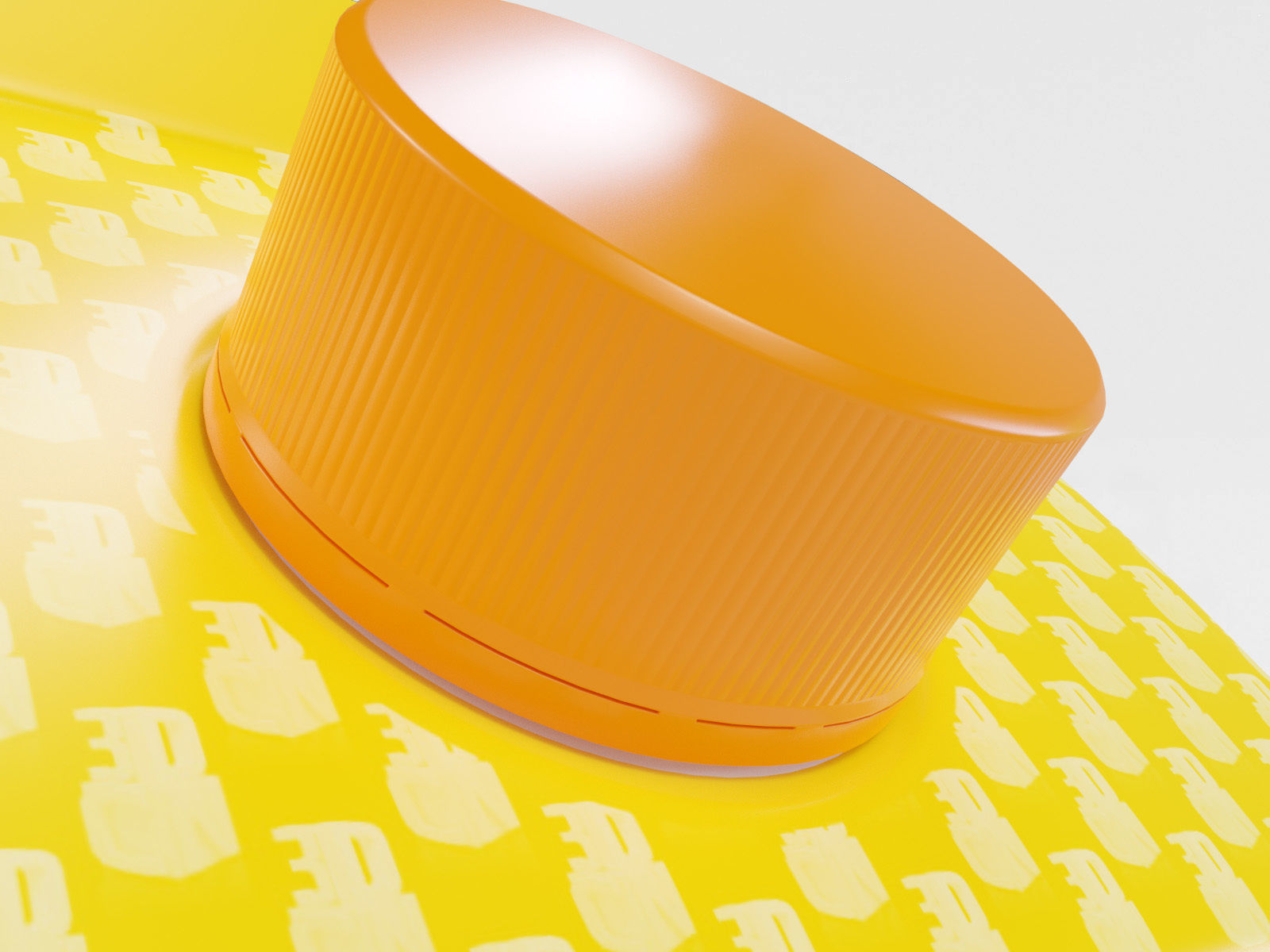 Milk carton and Juice carton with plastic cap 3D model_6