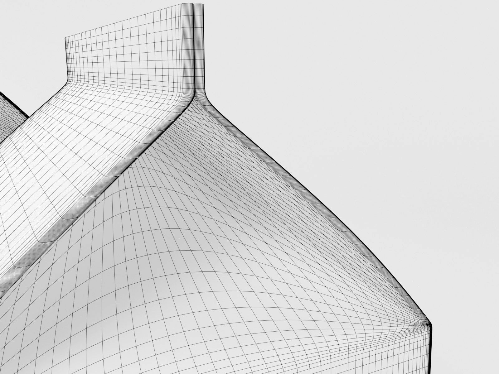 Milk carton and Juice carton with plastic cap 3D model_5