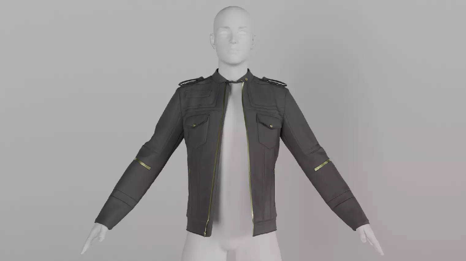 LEATHER JACKET 3D model