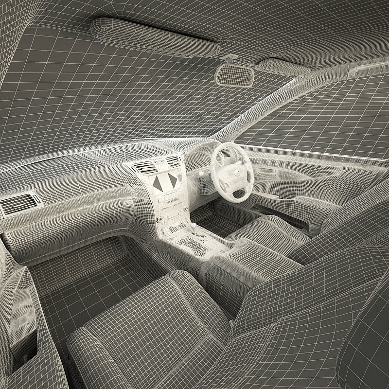 LEXUS460 suzuki sedan 3D model_17