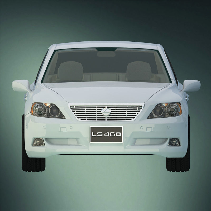LEXUS460 suzuki sedan 3D model_2