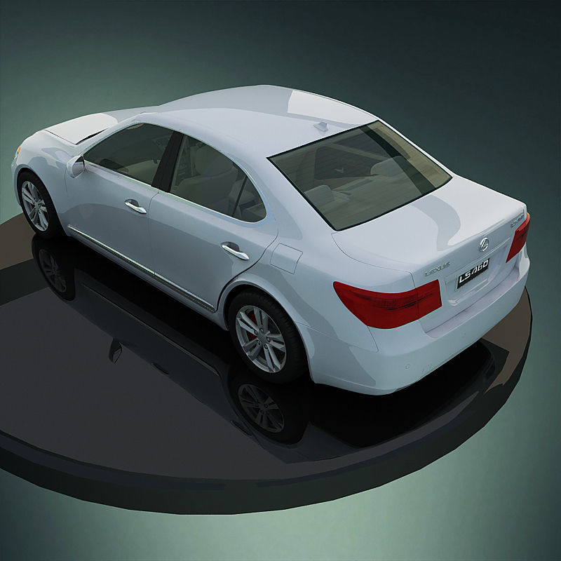 LEXUS460 suzuki sedan 3D model_8