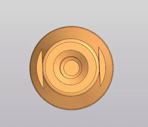 Lever End Grip Handle - Ergonomic Control Part 3D model