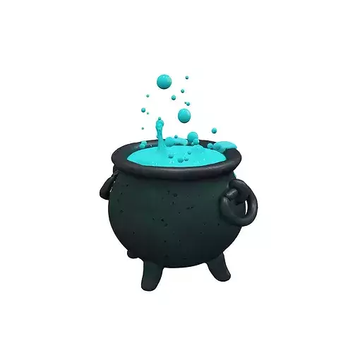 Enchanted Cauldron food 3D model