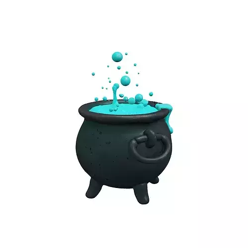 Enchanted Cauldron food 3D model 3